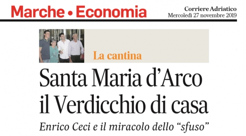 Il Verdicchio di casa Ceci e il miracolo dello “sfuso”